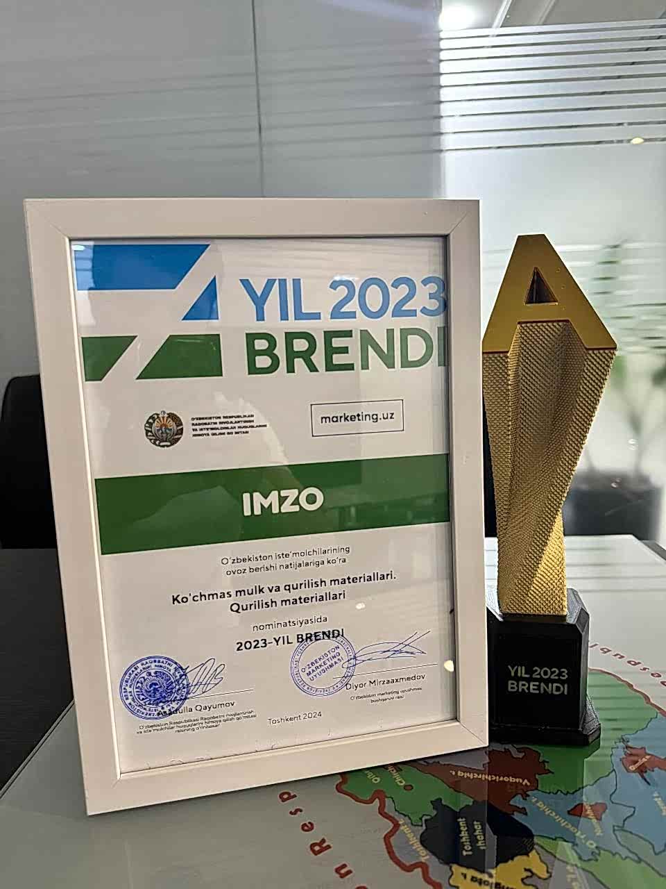 Imzo стал брендом года 2023!