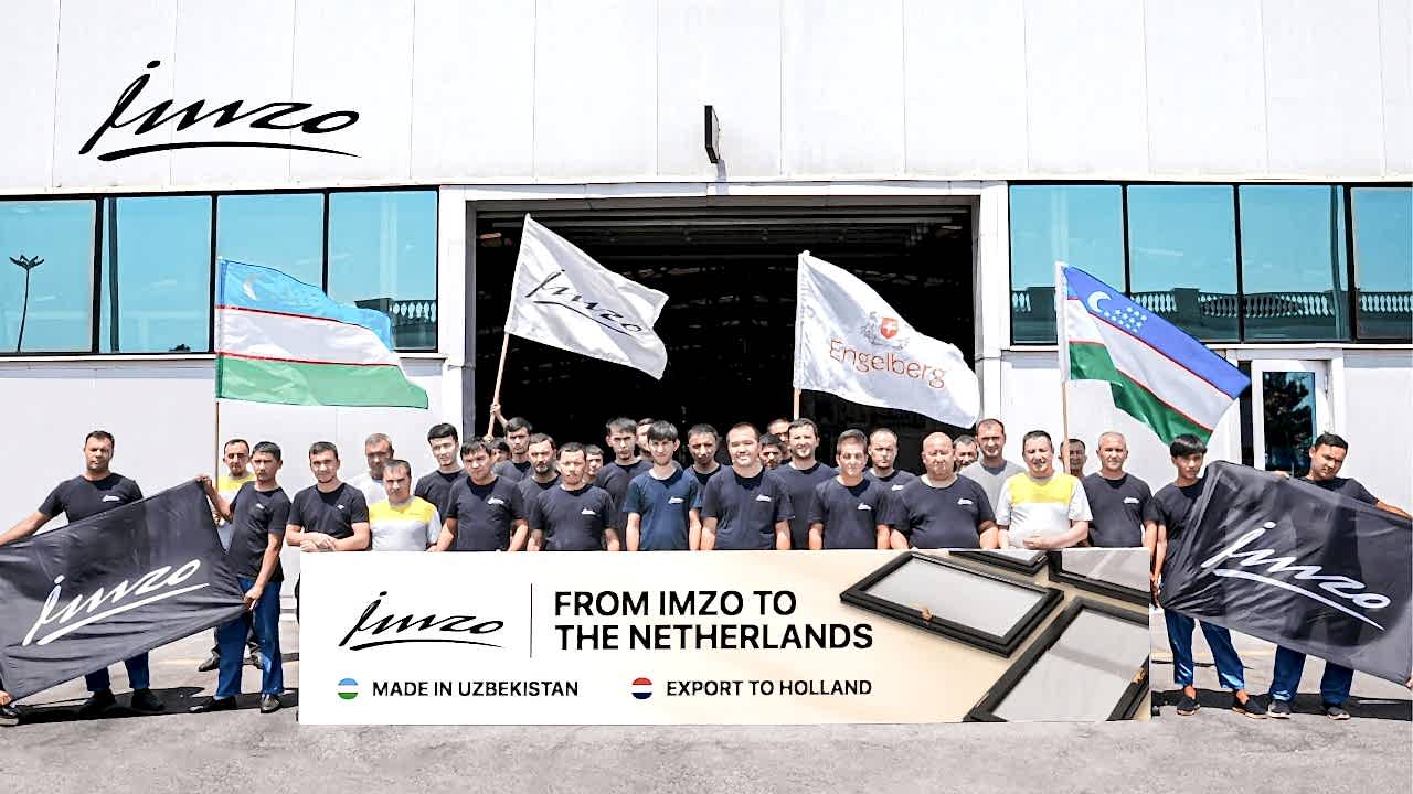 Премиальные окна Engelberg от IMZO экспортируются в Нидерланды