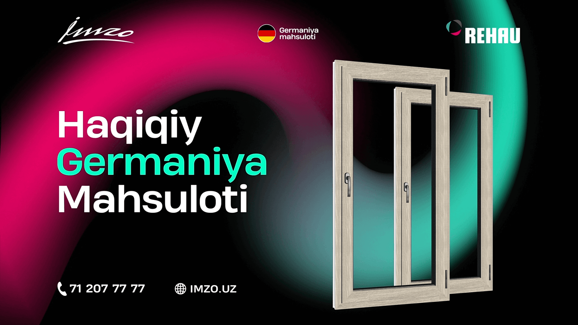 Окна REHAU теперь можно заказать в Imzo!